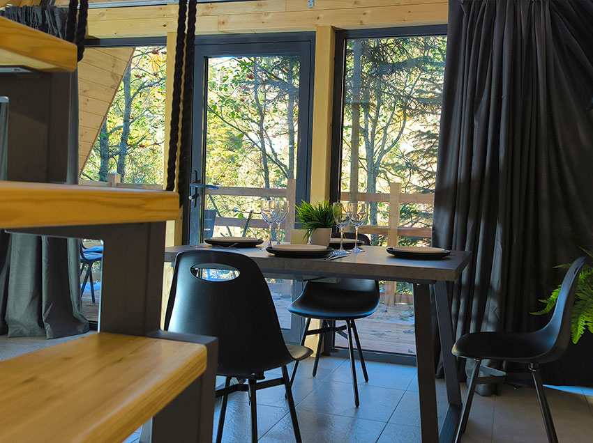 Домик в Архызе с купелью