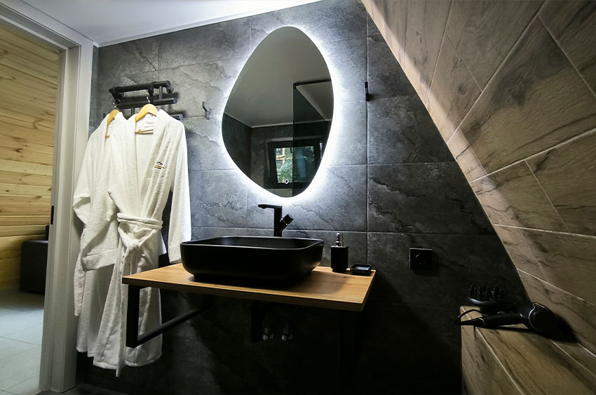 Банный чан в Архызе