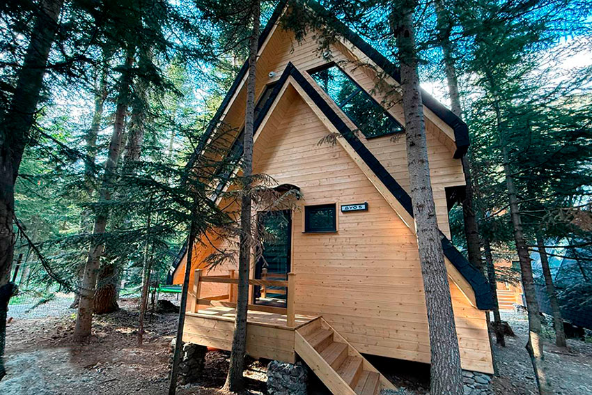 Дизайнерские коттеджи в Архызе