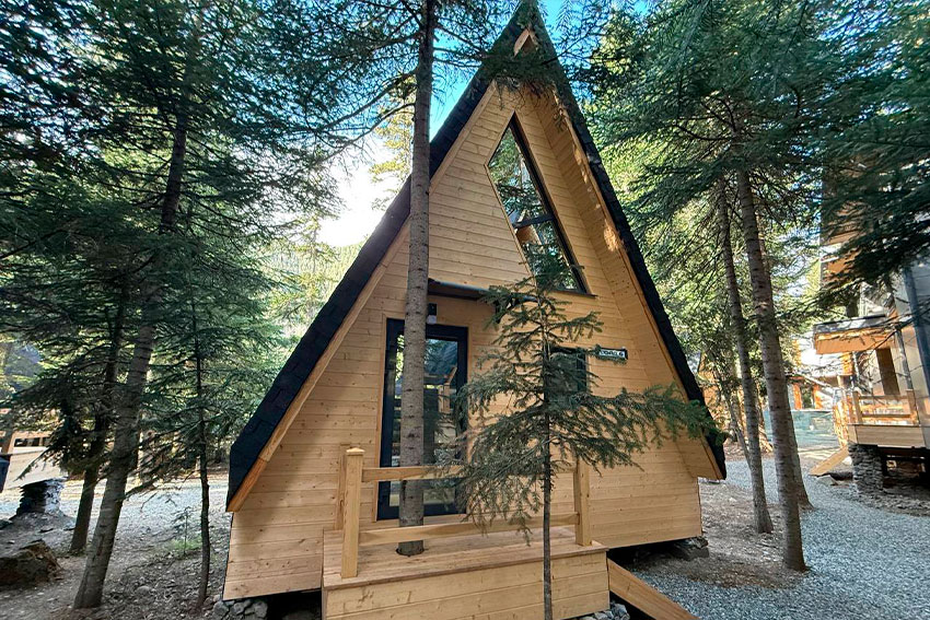 Гостиница с бассейном в Архызе